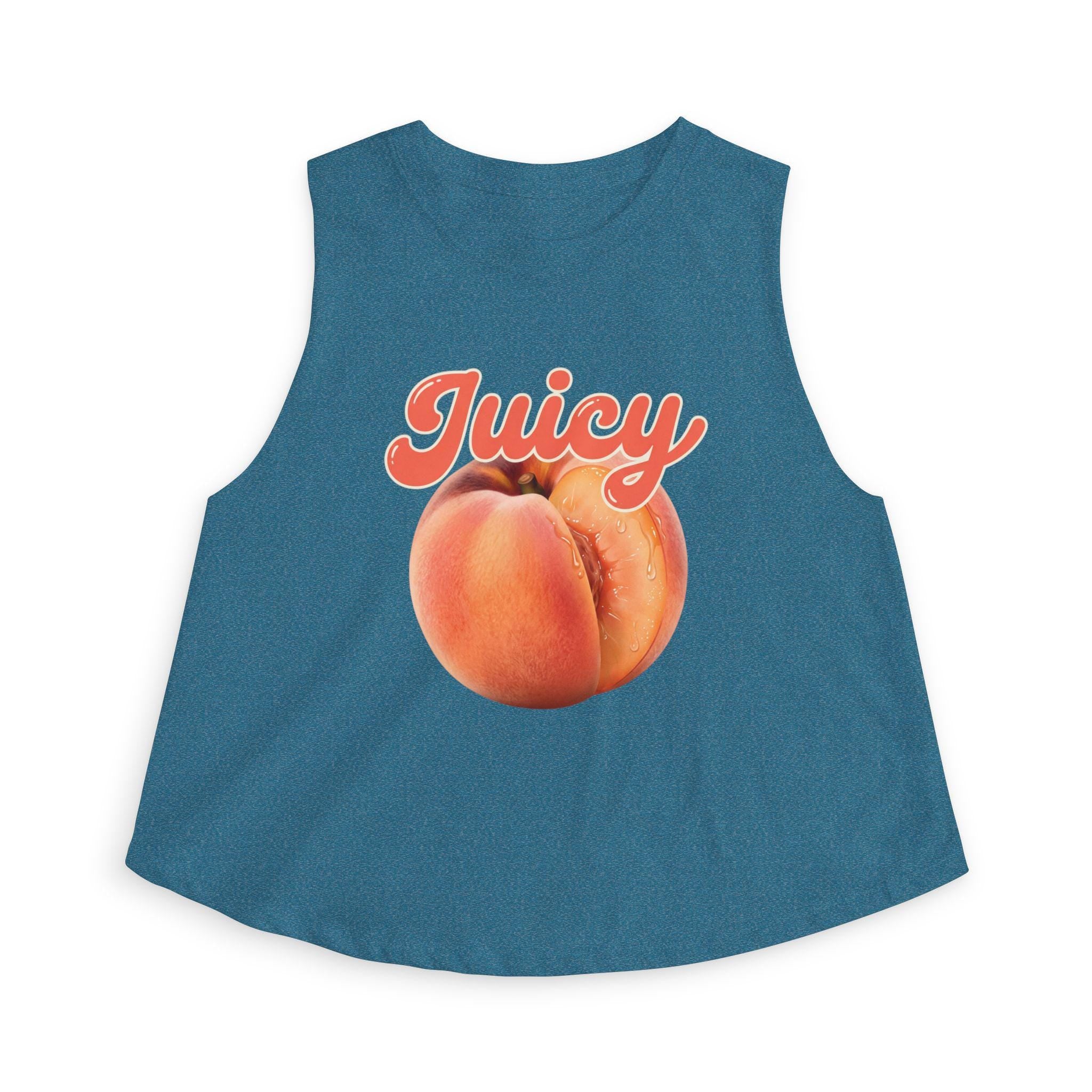 Juicy Peach crop top | Peach Graphic Crop Top