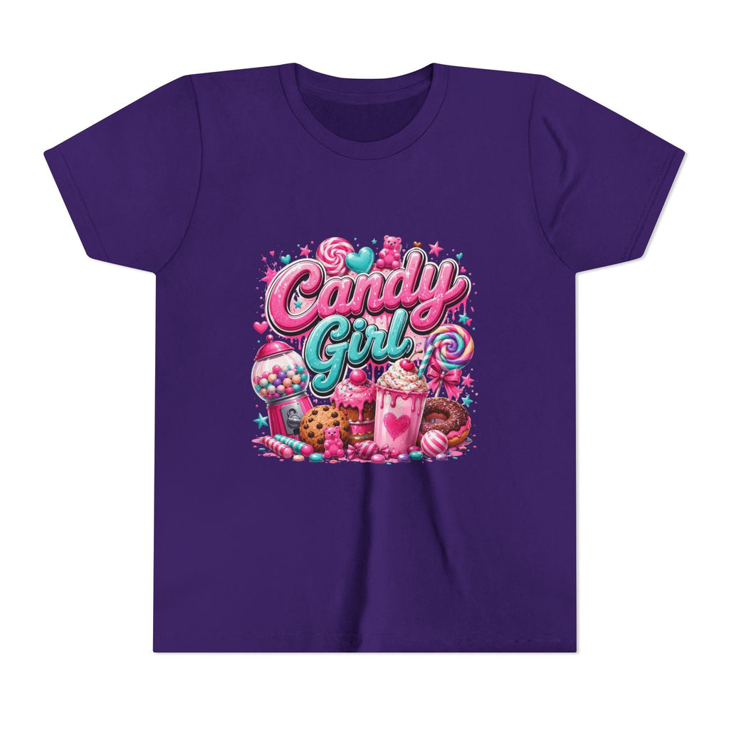 Candy Girl Youth Tee | Pink Sweets Graphic Shirt