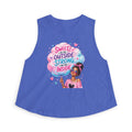 Sweet on the Outside Strong on the Inside Crop Top | Cotton Graphic Tank