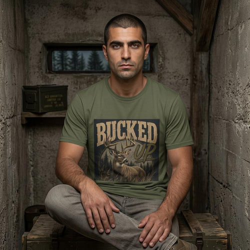 Bucked Up Deer T-Shirt | Hunting Outdoors Graphic