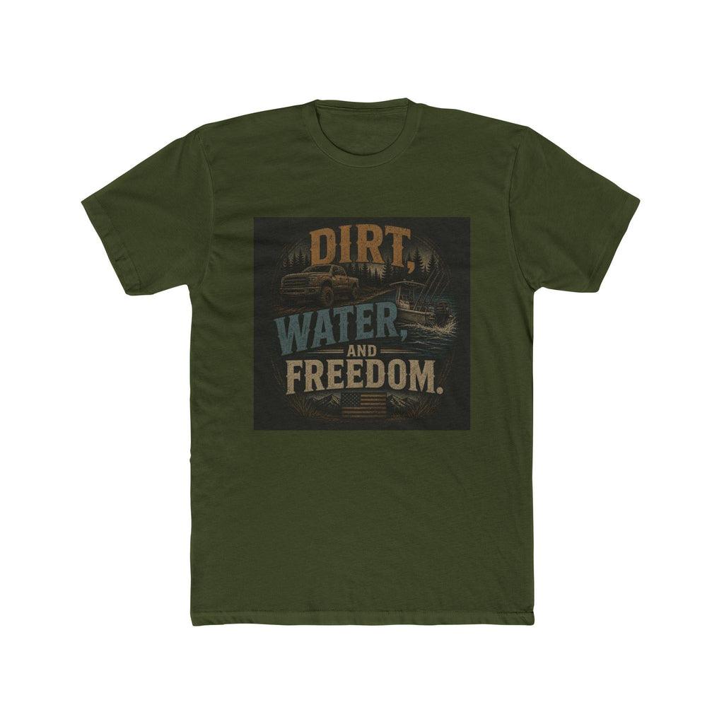 Dirt Water and Freedom T-Shirt | Offroad Truck Graphic Tee