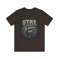 Stay Sharp Shark Tee | Vintage Nautical Compass Illustration