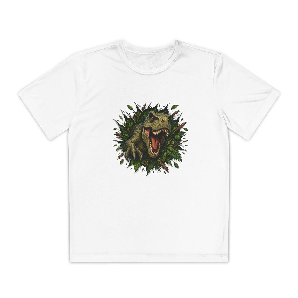 Roaring T-Rex Dinosaur Youth Tee | Dino Jungle Graphic, Kids Shirt