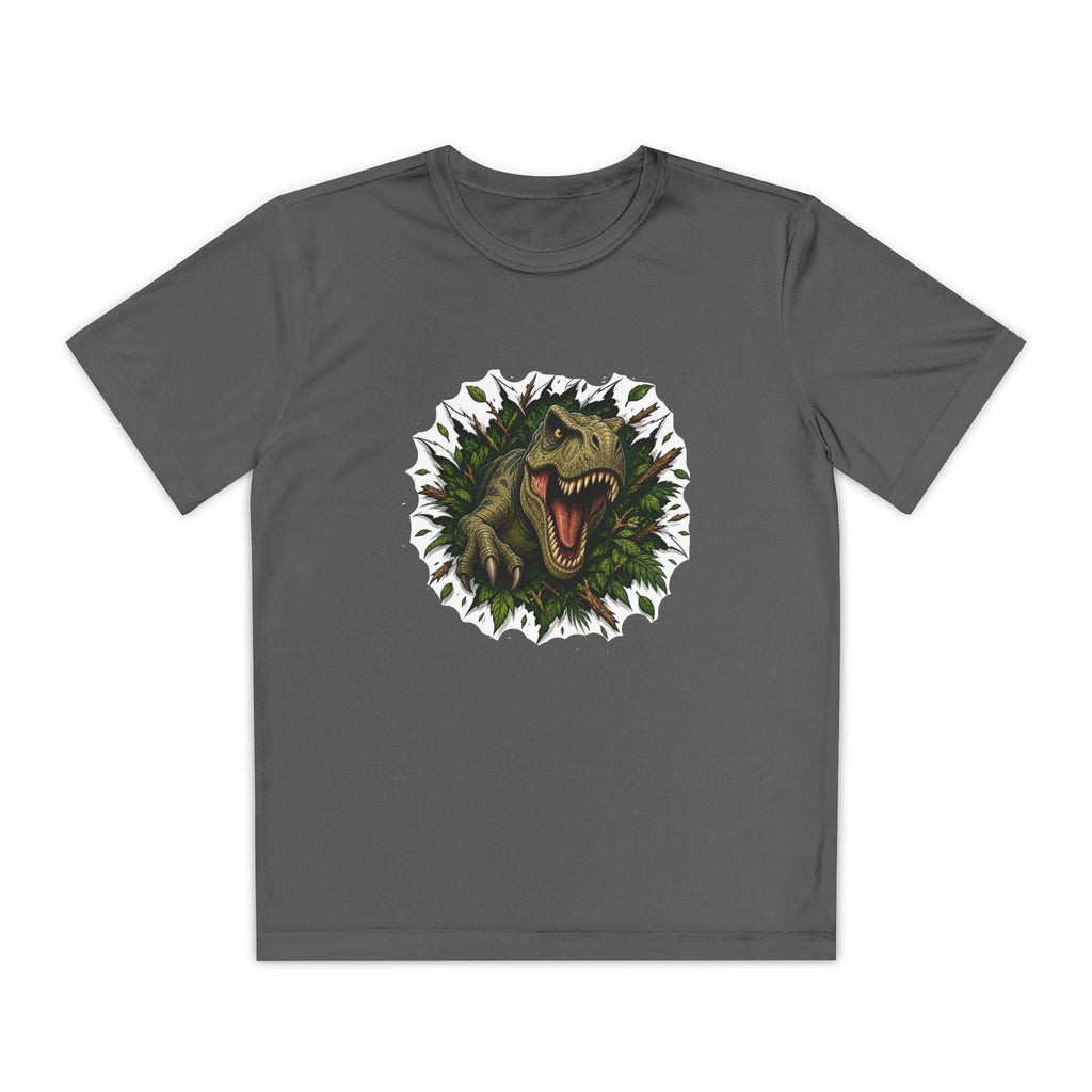 Roaring T-Rex Dinosaur Youth Tee | Dino Jungle Graphic, Kids Shirt