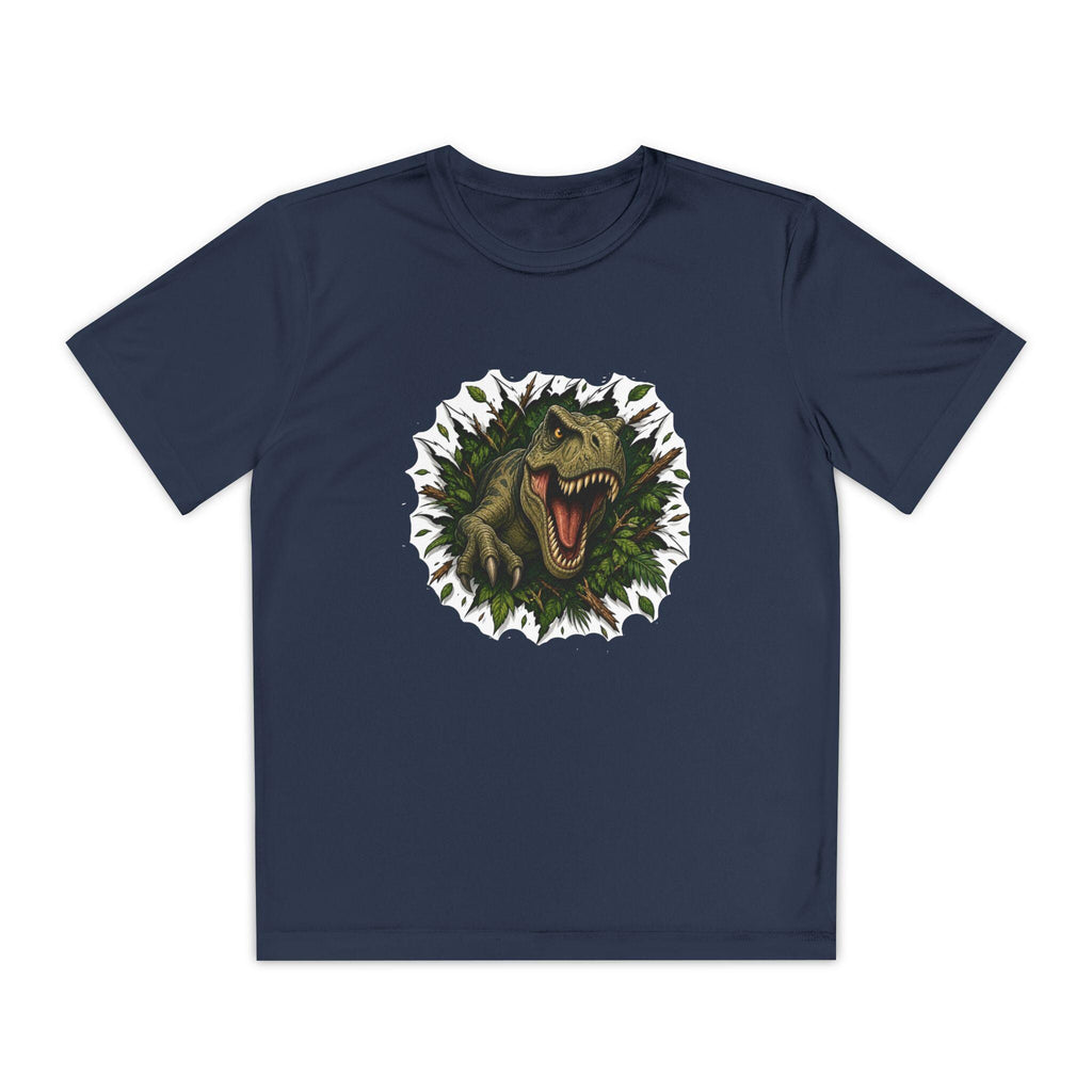Roaring T-Rex Dinosaur Youth Tee | Dino Jungle Graphic, Kids Shirt