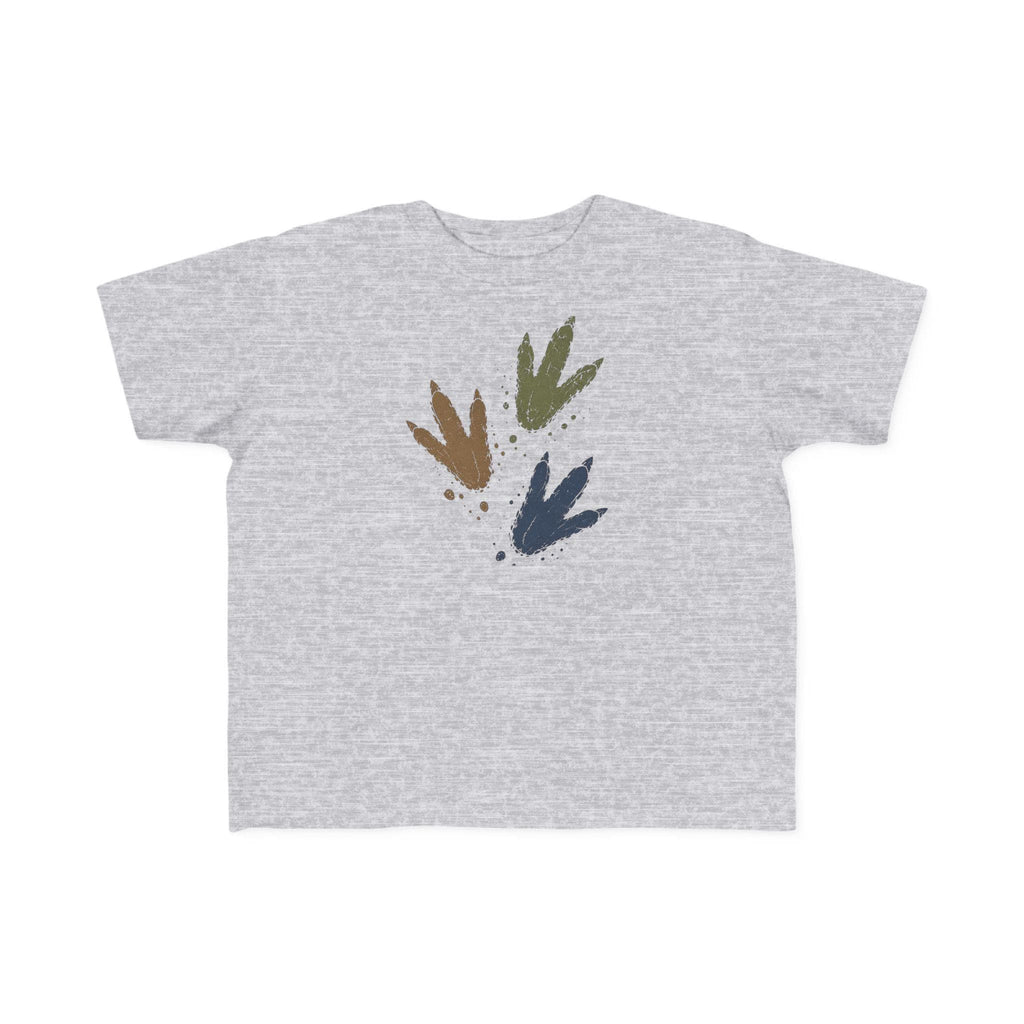 Dinosaur Footprints Toddler Tee | Dino Tracks Shirt