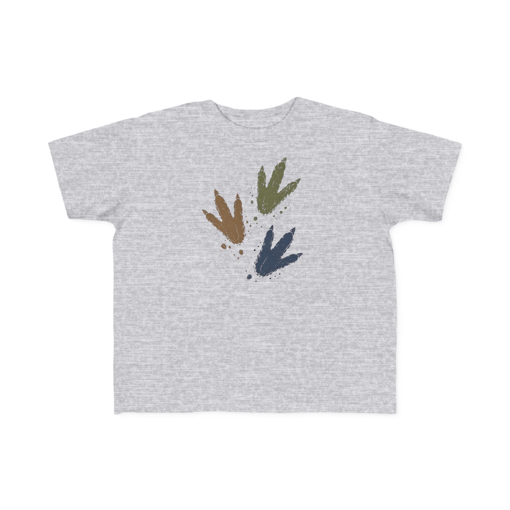 Dinosaur Footprints Toddler Tee | Dino Tracks Shirt