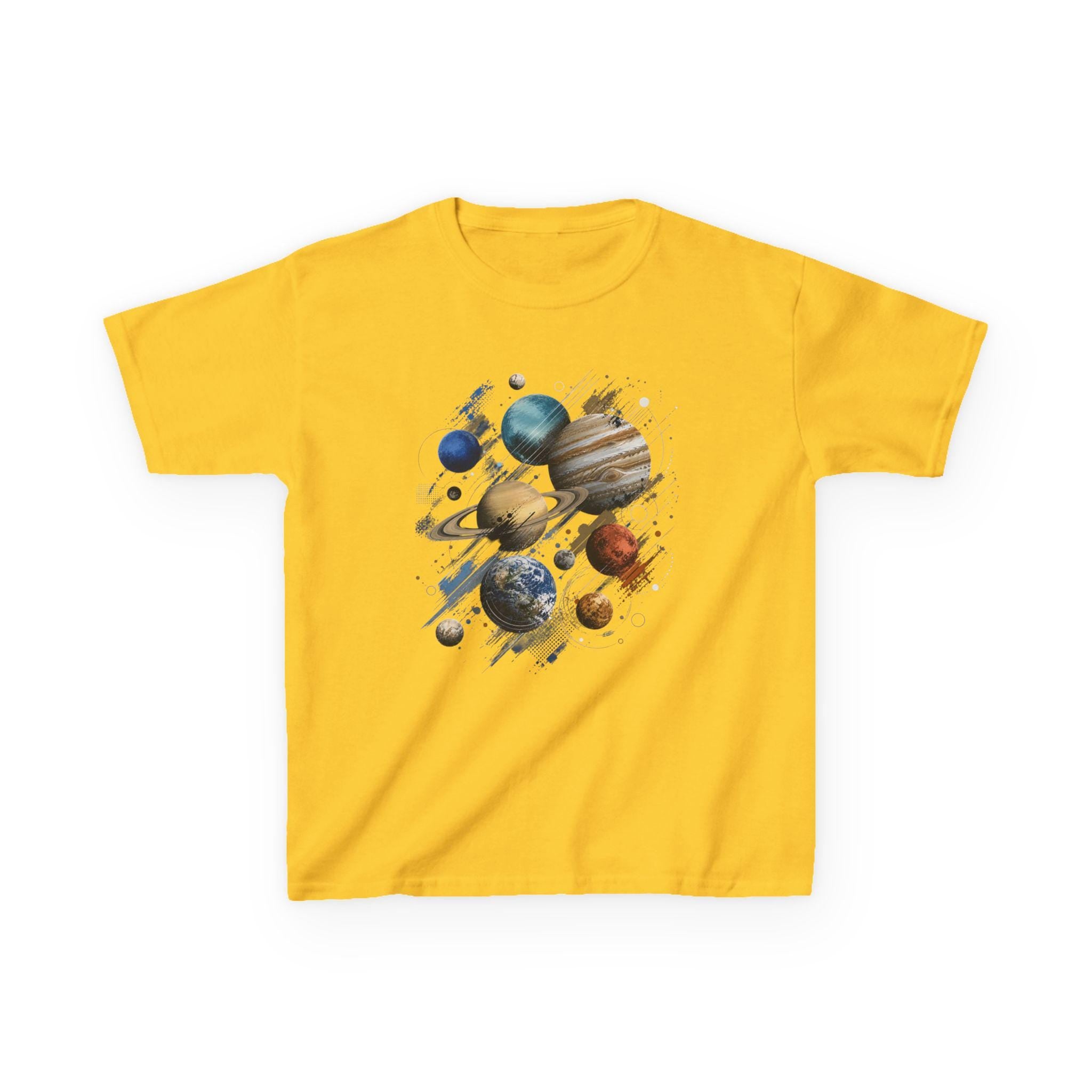 Solar System Planets Kids Tee | Space Planets Graphic T-Shirt