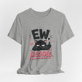 Ew People black cat graphic T-Shirt | funny sarcastic cat tee