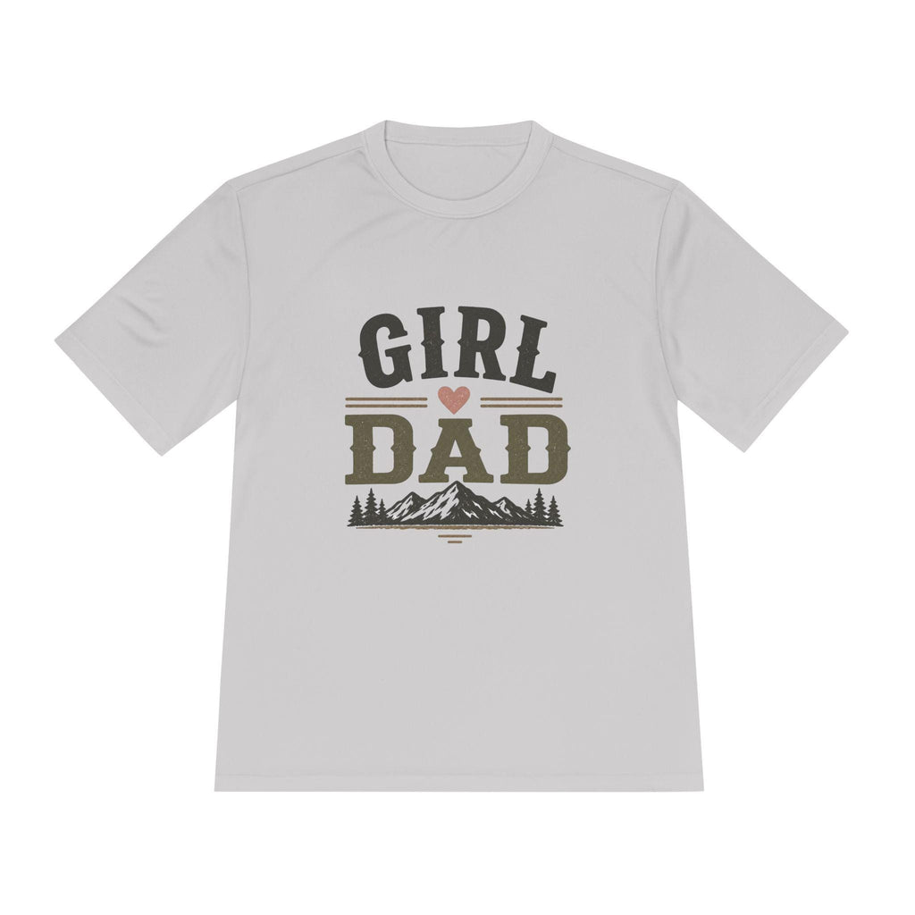 Girl Dad T-Shirt | Mountain Heart Dad Tee