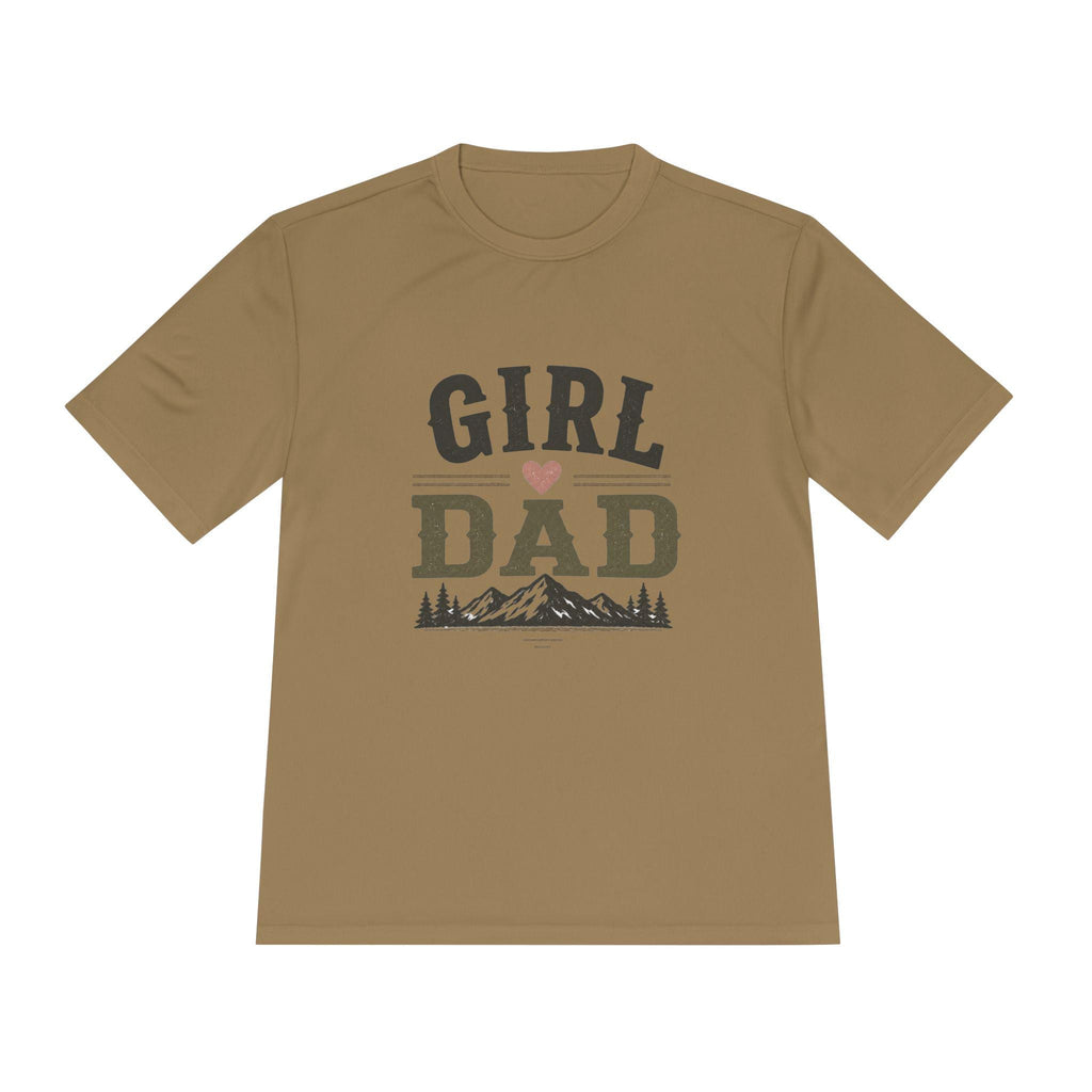 Girl Dad T-Shirt | Mountain Heart Dad Tee