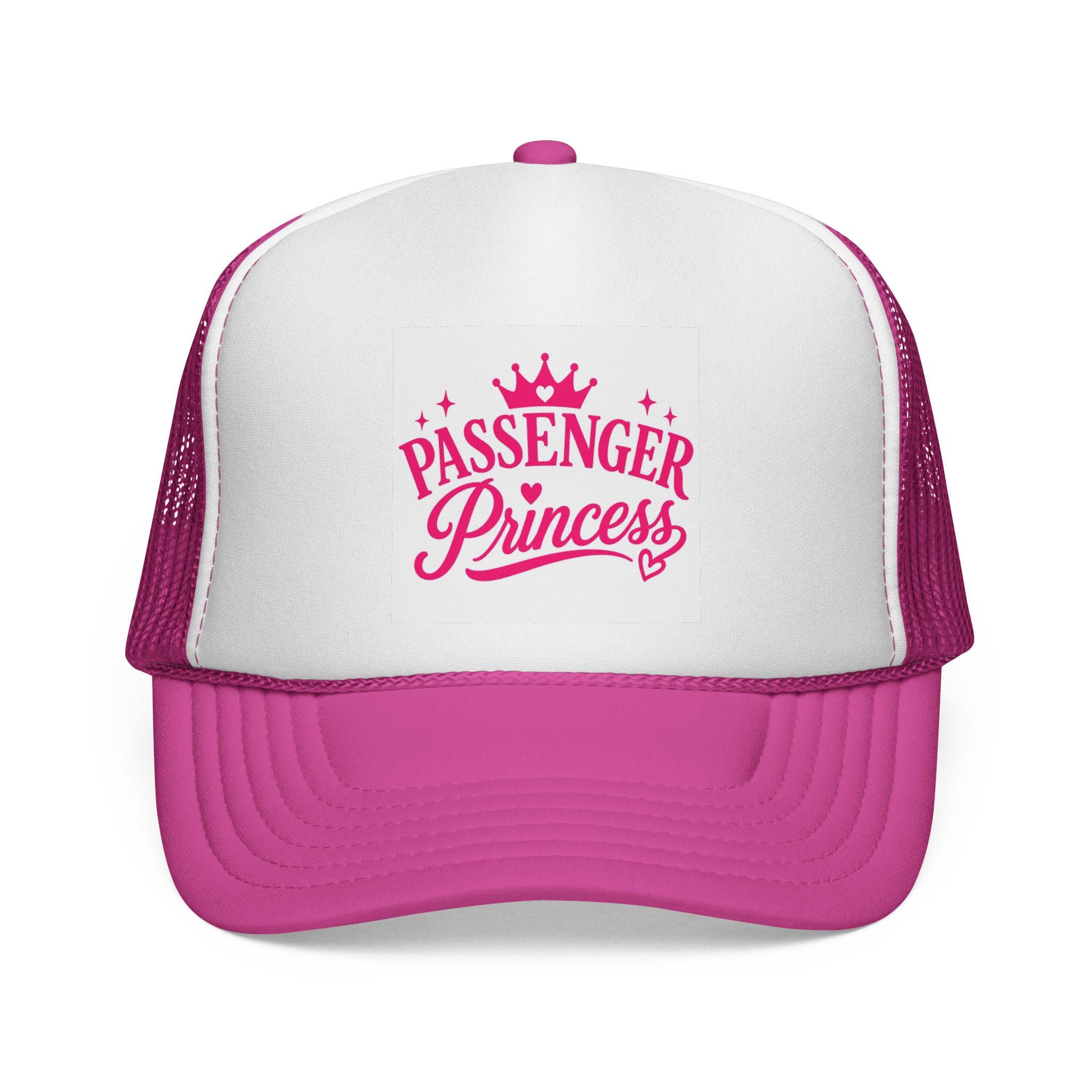 Passenger Princess Trucker Cap | Pink Crown Logo