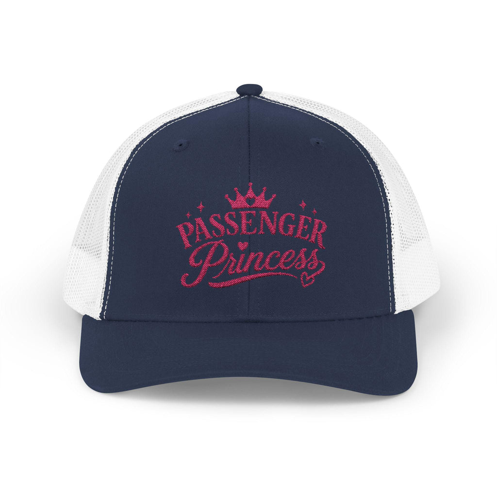 Passenger Princess Snapback Cap | Trucker Hat, Rhinestone Script