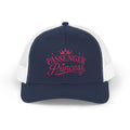 Passenger Princess Snapback Cap | Trucker Hat, Rhinestone Script