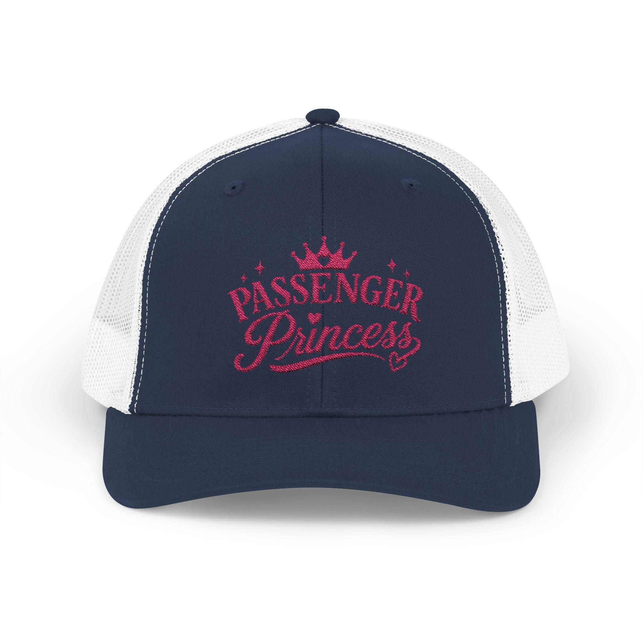 Passenger Princess Snapback Cap | Trucker Hat, Rhinestone Script