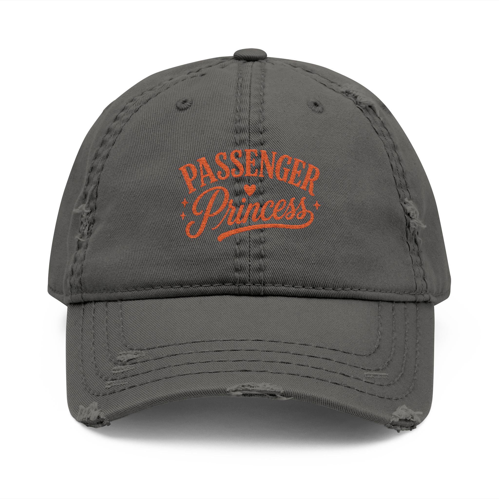 Passenger Princess Hat | Distressed Embroidered Baseball Cap