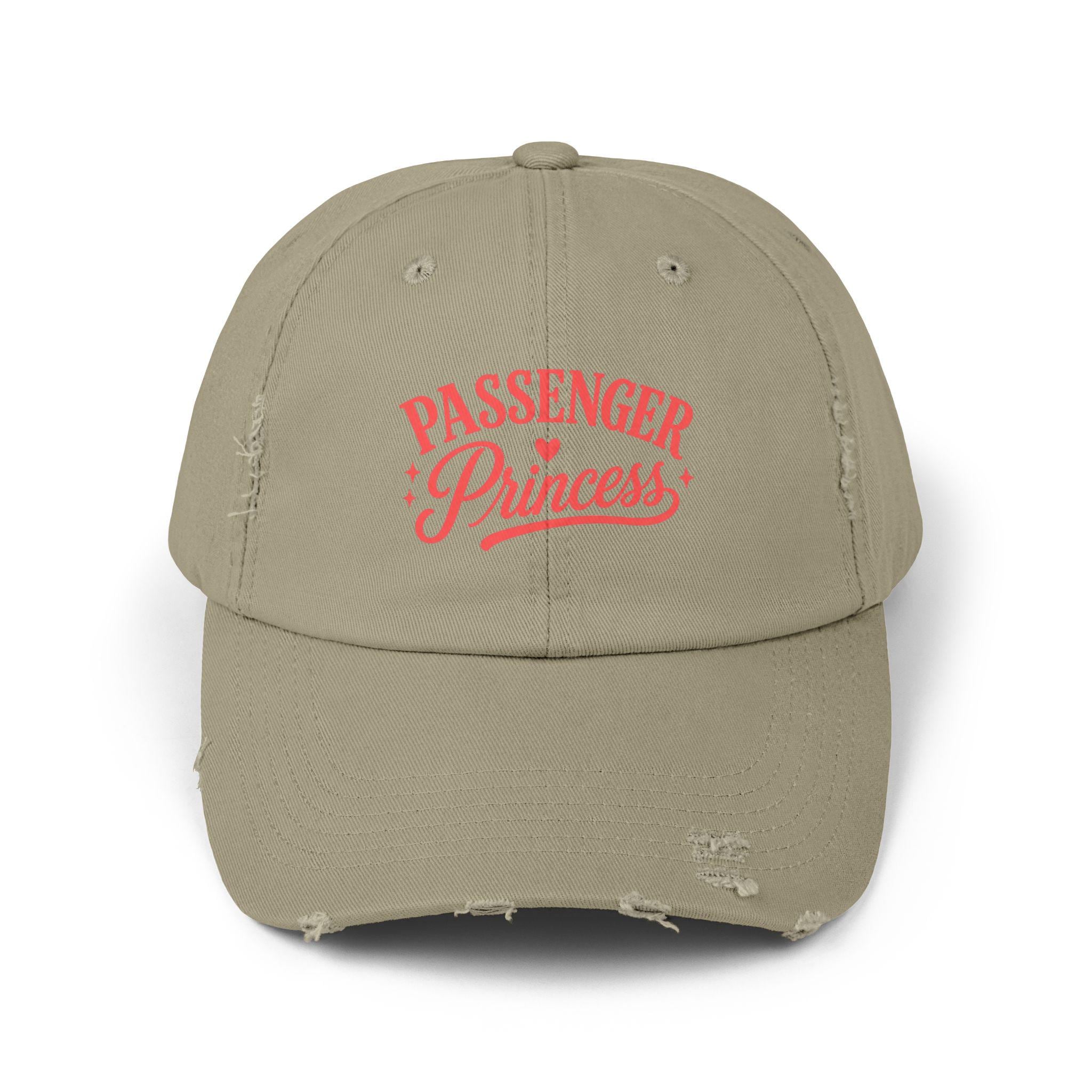 Passenger Princess Cap | Distressed Baseball Hat, Retro Script Heart