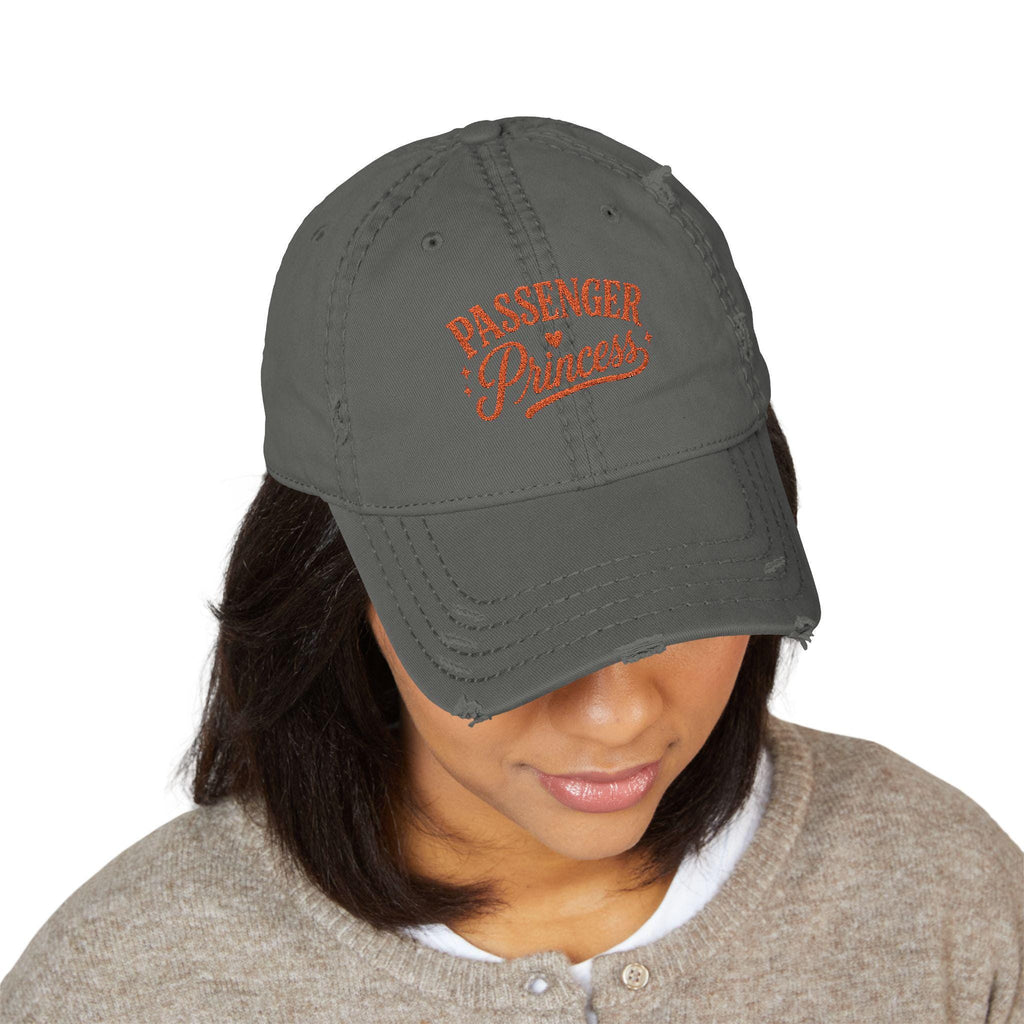 Passenger Princess Hat | Distressed Embroidered Baseball Cap