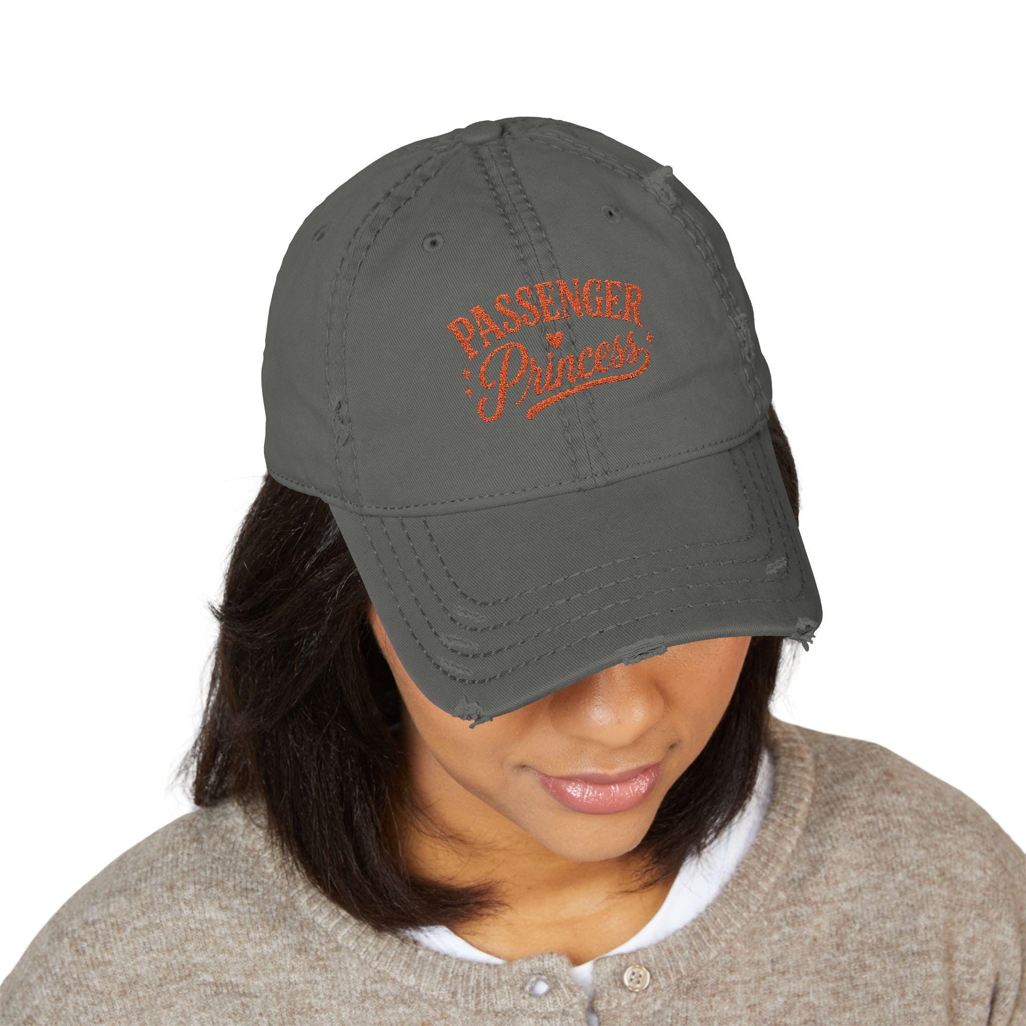 Passenger Princess Hat | Distressed Embroidered Baseball Cap