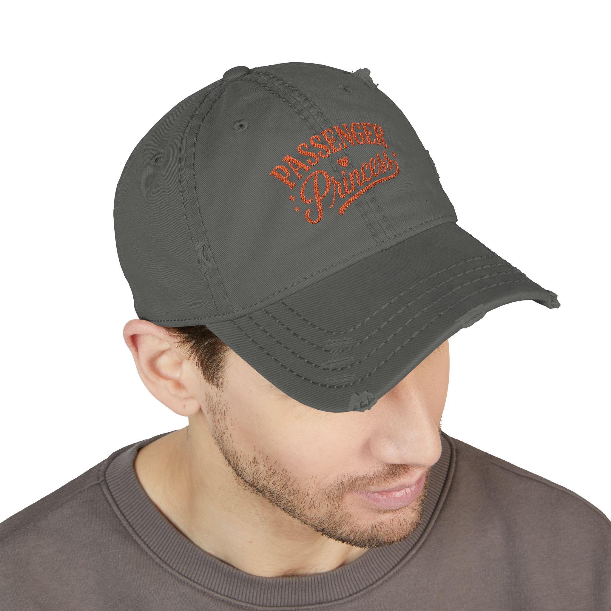 Passenger Princess Hat | Distressed Embroidered Baseball Cap
