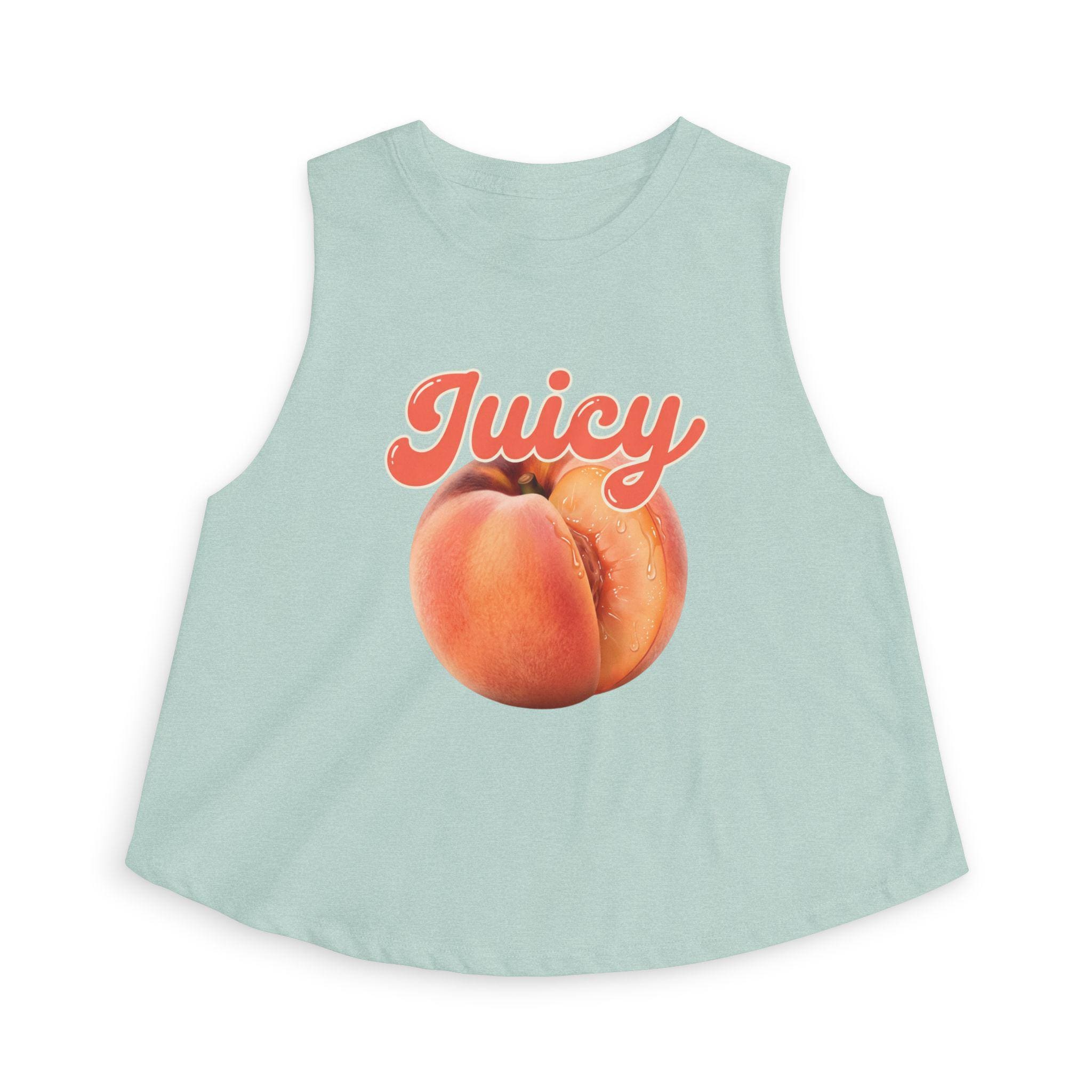 Juicy Peach crop top | Peach Graphic Crop Top