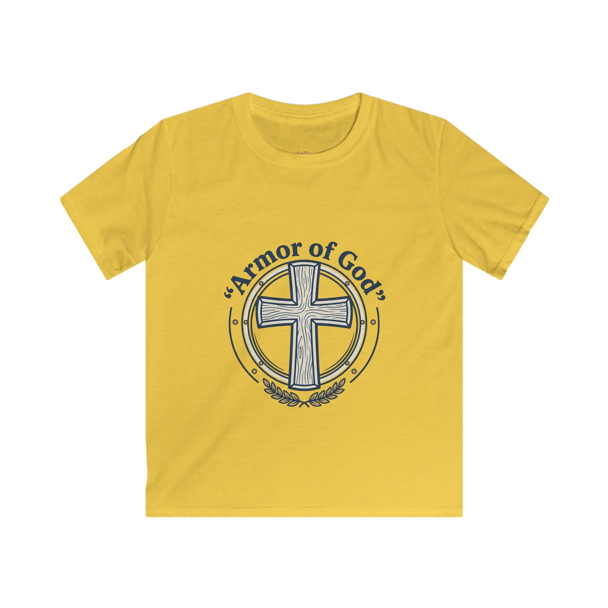 Armor of God Cross Kids Tee | Christian Faith Children Shirt
