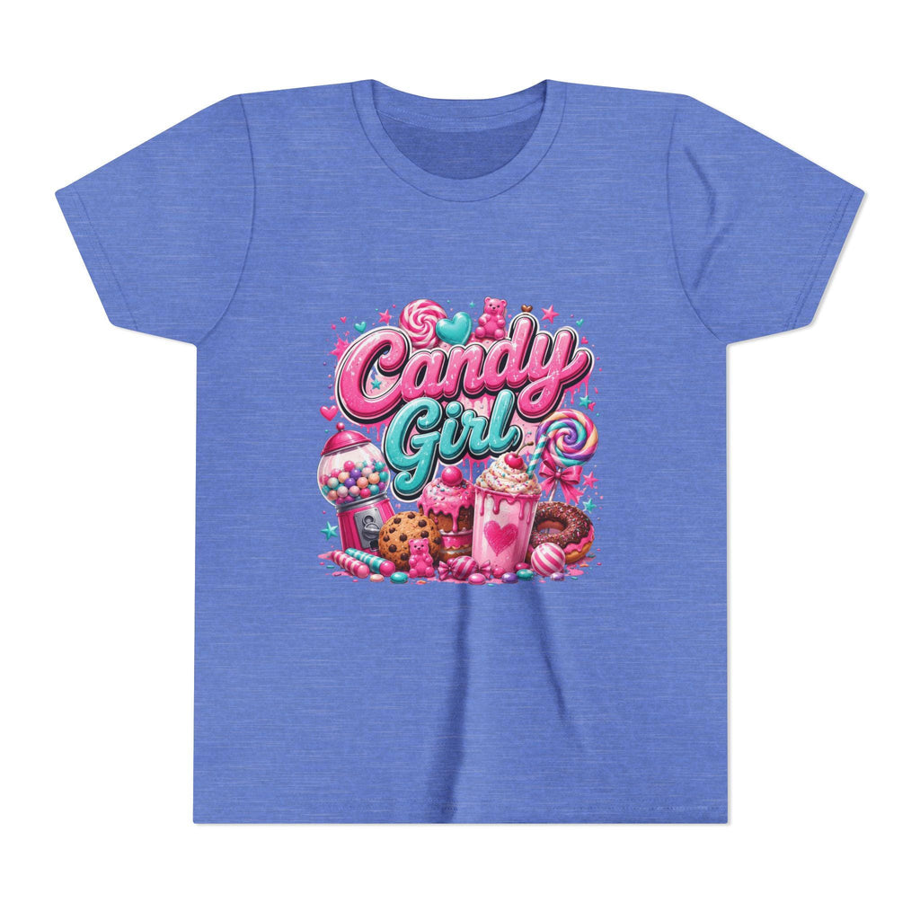 Candy Girl Youth Tee | Pink Sweets Graphic Shirt