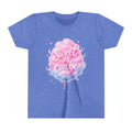 Sweet As Can Be cotton candy Youth Tee | pastel pink blue kids shirt
