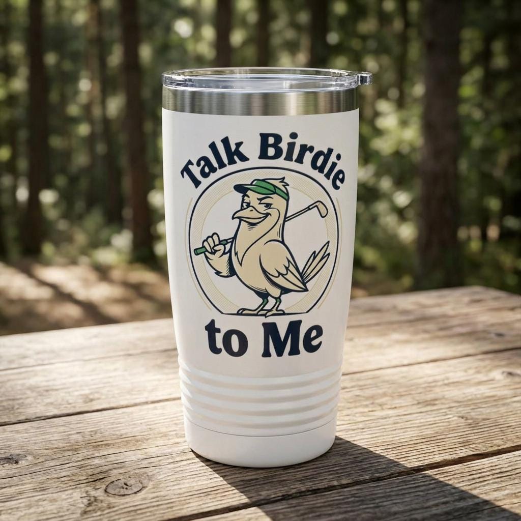 Talk Birdie to Me Tumbler | 20oz Ringneck Travel Tumbler