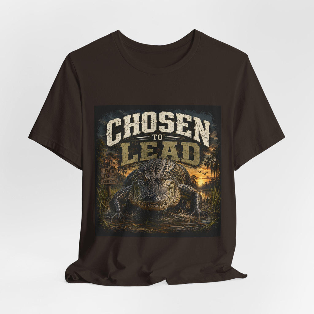 Chosen to Lead Gator Alligator T-Shirt | Swamp Wildlife Graphic Tee