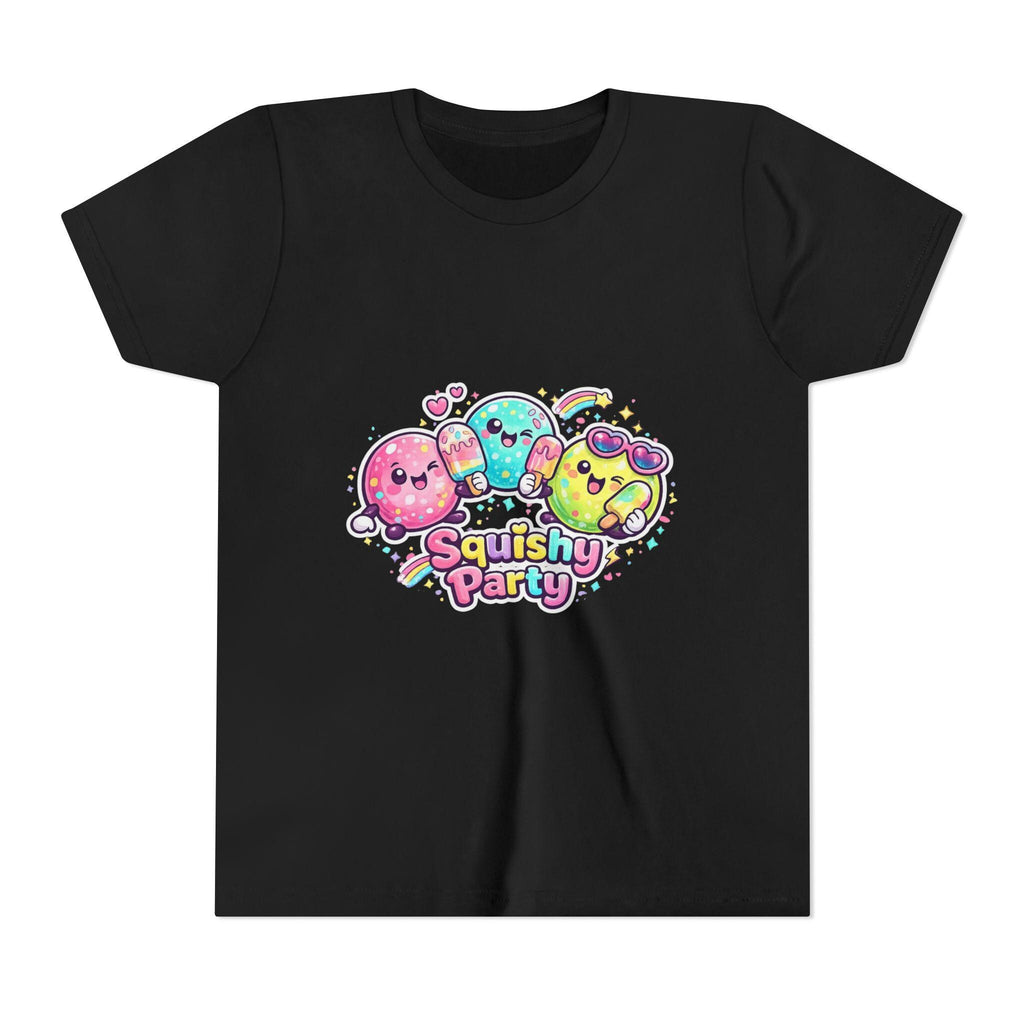Squishy Party Cute Character Tee | Kids kawaii marshmallow shirt