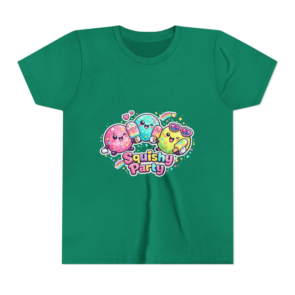 Squishy Party Cute Character Tee | Kids kawaii marshmallow shirt