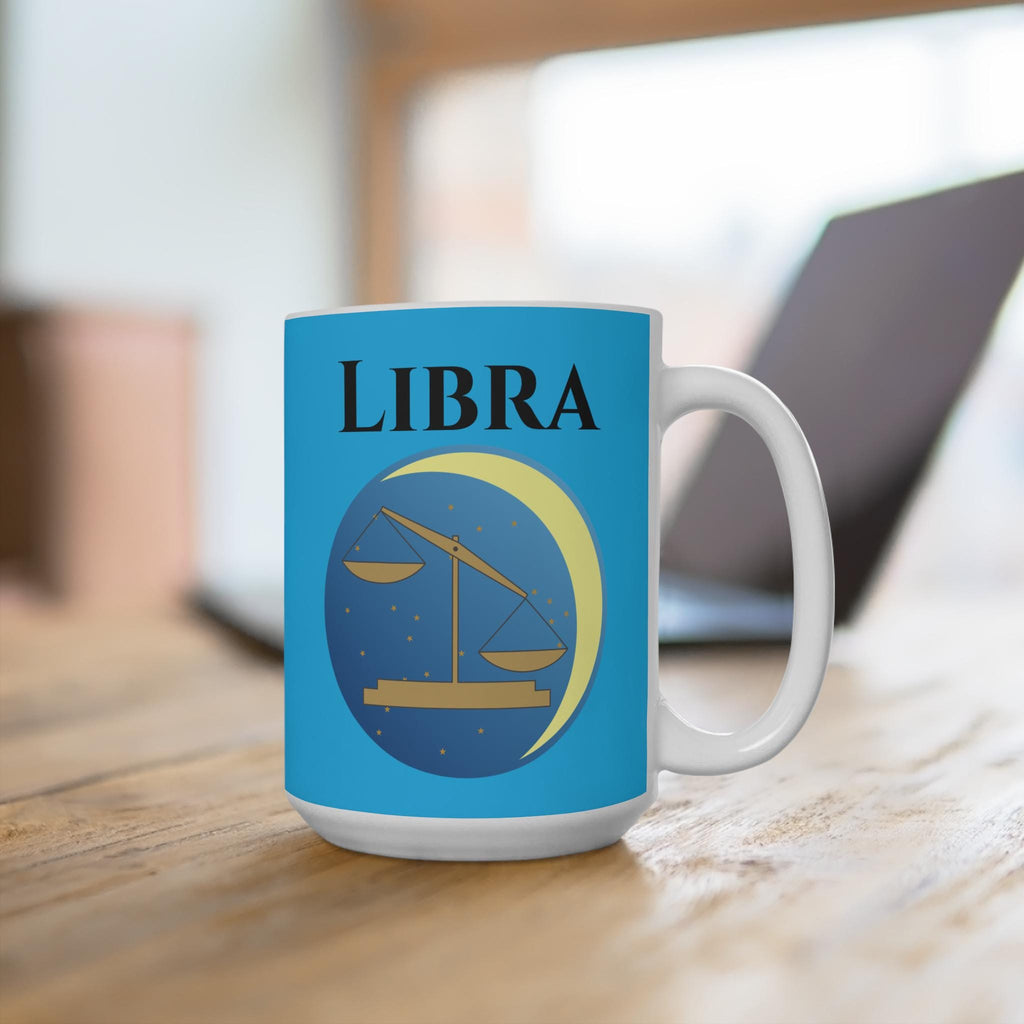 Libra Scales Mug | Zodiac Astrology Coffee Cup
