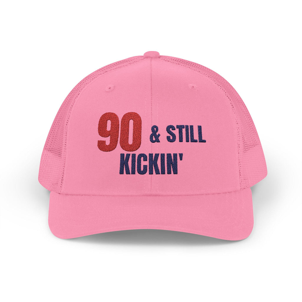 90 & Still Kickin' Snapback Trucker Cap | Birthday Celebration
