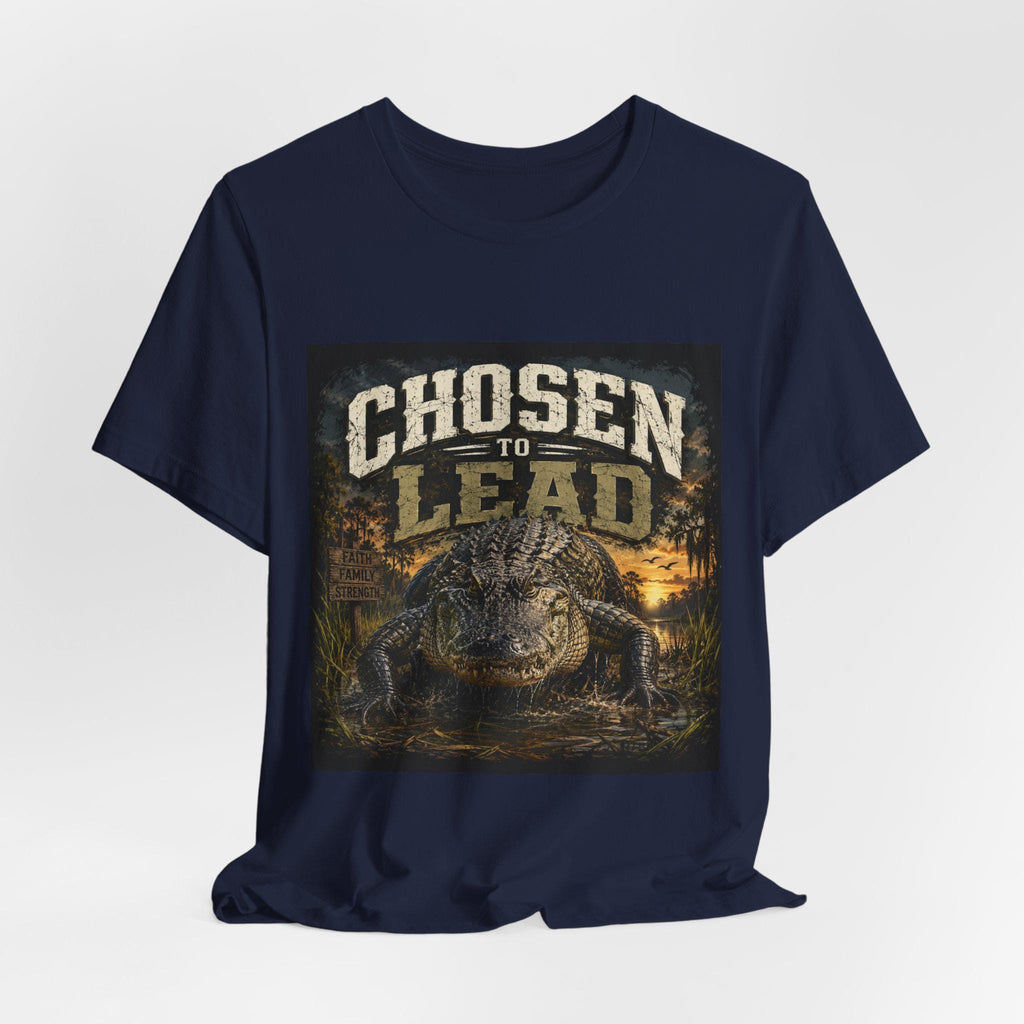 Chosen to Lead Gator Alligator T-Shirt | Swamp Wildlife Graphic Tee