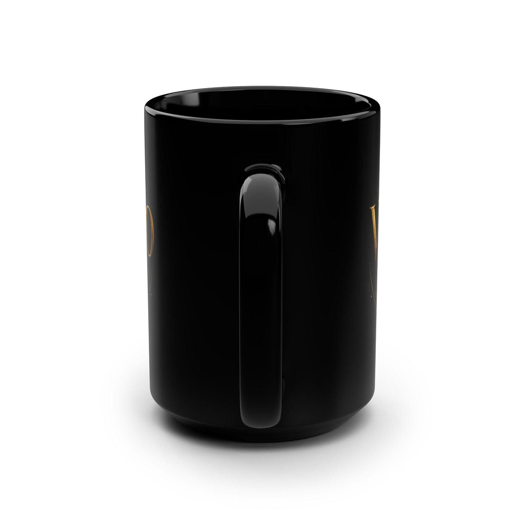 Virgo Zodiac Emblem Mug | Black 15oz