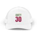 Dirty 30 Snapback Trucker Cap | 30th Birthday Glitter Text Hat