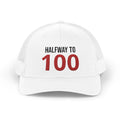 Halfway to 100 Snapback Cap | Milestone Birthday Trucker Hat