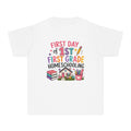 First Day of 1st Grade Homeschooling Youth Tee | Back to School Kids Shirt