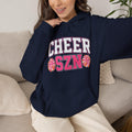CHEER SZN Hoodie | Cheerleading Pom Pom Design, Athletic Spirit
