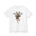 Katseye Illustration Kids Tee | Dancing Character, Leopard Eyes