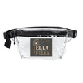 Ella Fella, Transparent Fanny Pack, Clear Stadium Bag, Festival Waist Pack, Country Music Bag, Clear Bag