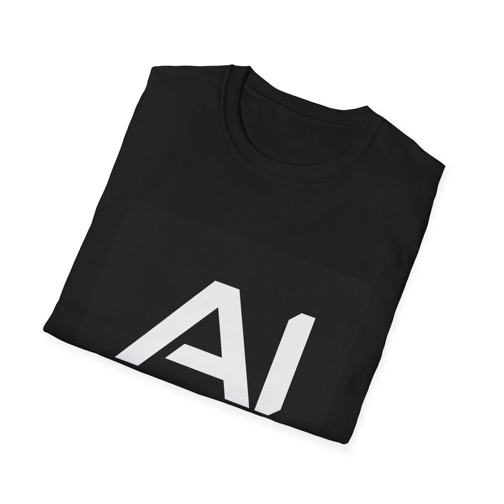 AI Anxiously Inventing T-Shirt | AI logo tech tee