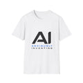 AI Anxiously Inventing T-Shirt | Tech Humor, Geek Graphic Tee