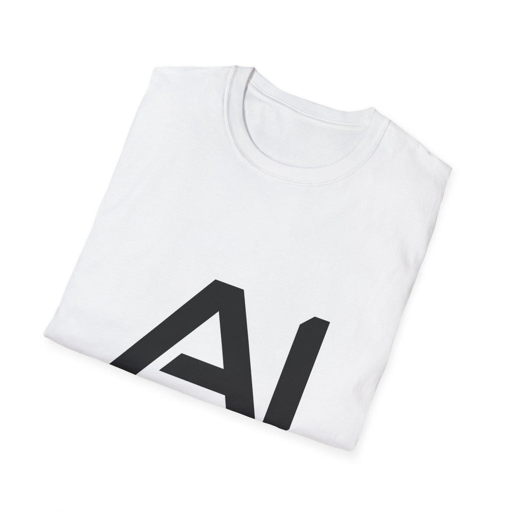 AI Anxiously Inventing T-Shirt | Tech Humor, Geek Graphic Tee