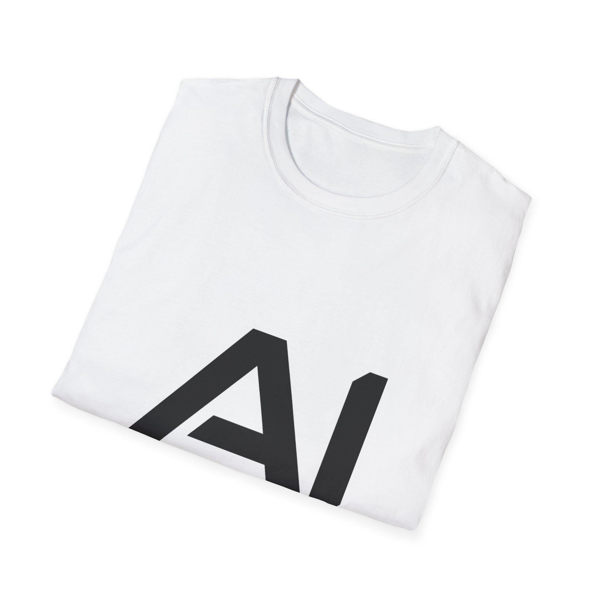 AI Anxiously Inventing T-Shirt | Tech Humor, Geek Graphic Tee