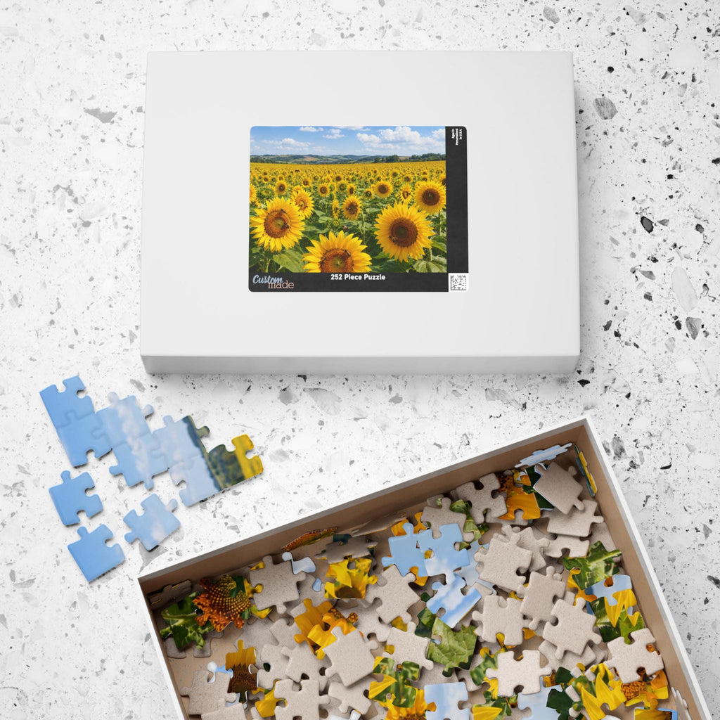 Sunflower Field Puzzle 252/520/1014-piece