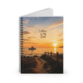 Letters to My Dad Notebook, Sunset Beach Path Journal, Daughter Son Grief Gift