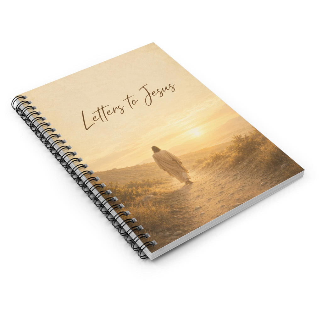 Letters to Jesus Notebook, Christian Devotional Journal, Sunrise Path Cover