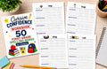 50 First Grade Cursive Spelling Words Workbook, Cursive Handwriting Practice, Homeschool PDF, Digital Download